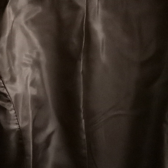 VINTAGE Stephanie Mathews Wool Winter Size 12 Black Color Pea Coat HMBC - Picture 11 of 15